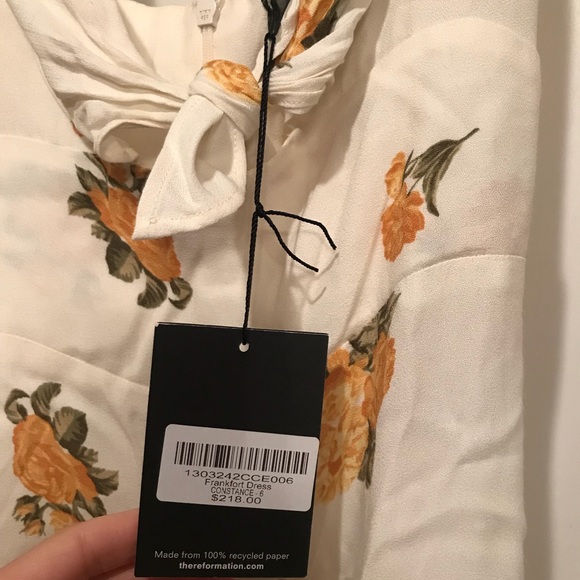 ❌❌ SOLD ❌❌ NWT Reformation Frankfort dress - Picture 7 of 7